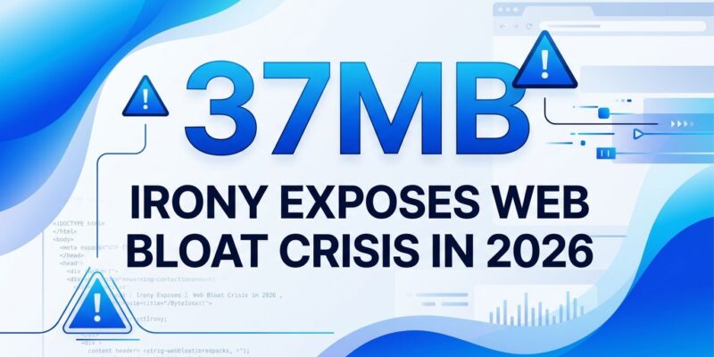 Featured image for PC Gamer's 37MB Irony Exposes Web Bloat Crisis in 2026