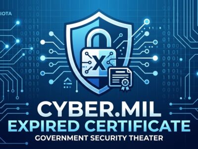 Featured image for Cyber.mil Expired Certificate: Government Security Theater