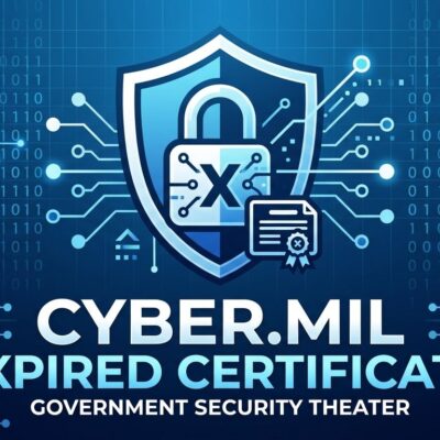 Featured image for Cyber.mil Expired Certificate: Government Security Theater