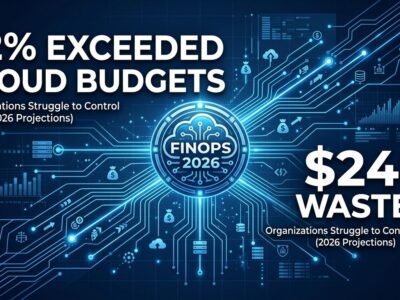 Featured image for FinOps 2026: 72% Exceeded Cloud Budgets, $24B Wasted