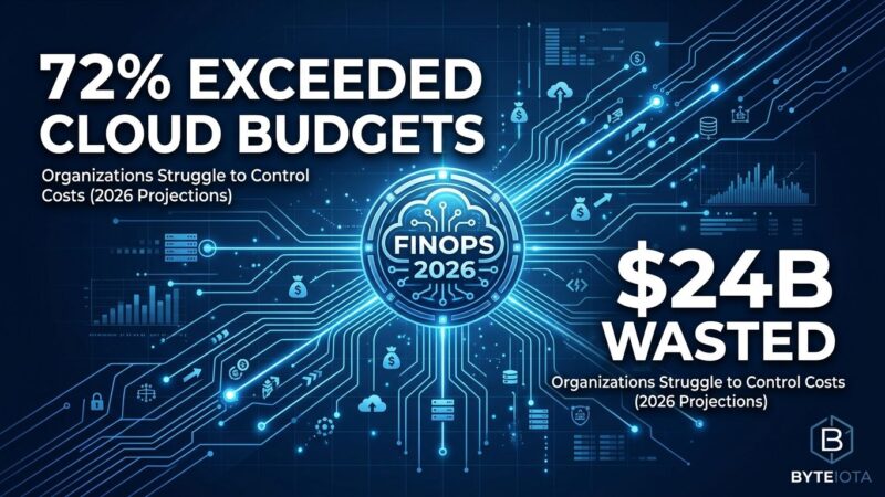 Featured image for FinOps 2026: 72% Exceeded Cloud Budgets, $24B Wasted