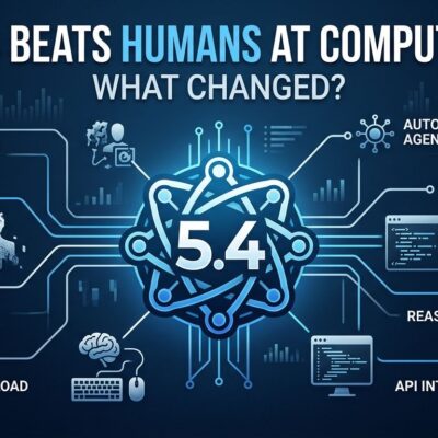 Featured image for GPT-5.4 Beats Humans at Computer Use: What Changed