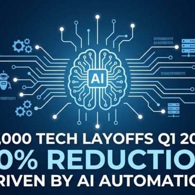 Featured image for 45K Tech Layoffs Q1 2026: 20% Cut by AI Automation