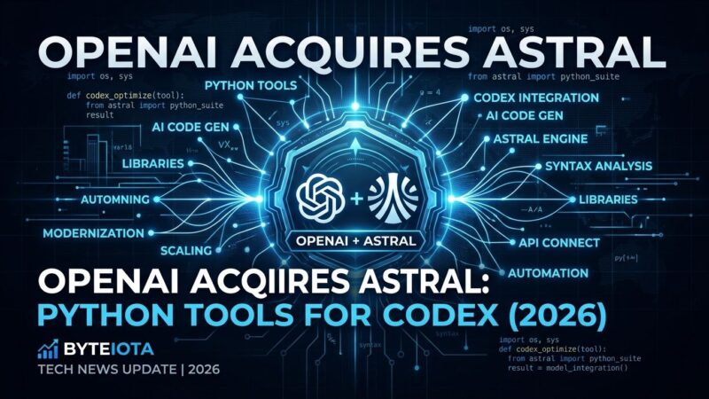 Featured image for OpenAI Acquires Astral: Python Tools for Codex (2026)