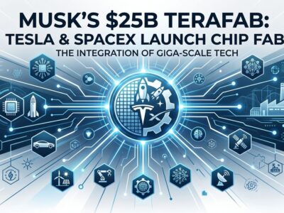Featured image for Musk's $25B Terafab: Tesla & SpaceX Launch Chip Fab