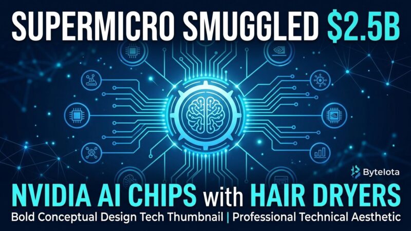 Featured image for Super Micro Smuggled $2.5B in Nvidia AI Chips with Hair Dryers
