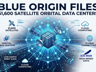 Featured image for Blue Origin Files 51,600 Satellite Orbital Data Centers