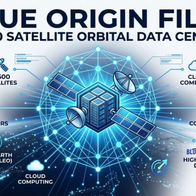 Featured image for Blue Origin Files 51,600 Satellite Orbital Data Centers