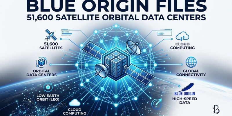 Featured image for Blue Origin Files 51,600 Satellite Orbital Data Centers