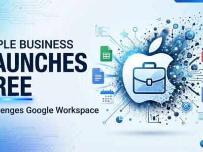 Featured image for Apple Business Launches Free: Challenges Google Workspace