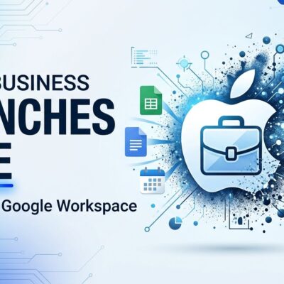 Featured image for Apple Business Launches Free: Challenges Google Workspace