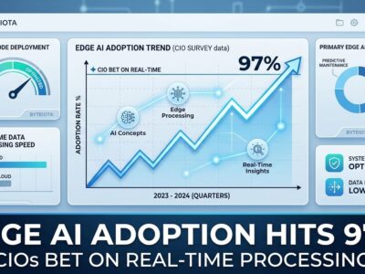 Featured image for Edge AI Adoption Hits 97%: CIOs Bet on Real-Time Processing