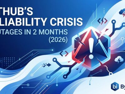 Featured image for GitHub's Reliability Crisis: 8 Outages in 2 Months (2026)