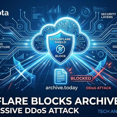 Featured image for Cloudflare Blocks Archive.today After DDoS Attack