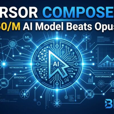 Featured image for Cursor Composer 2: $0.50/M AI Model Beats Opus 4.6
