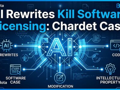 Featured image for AI Rewrites Kill Software Licensing: Chardet Case