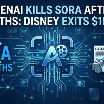 Featured image for OpenAI Kills Sora After 6 Months: Disney Exits $1B Deal