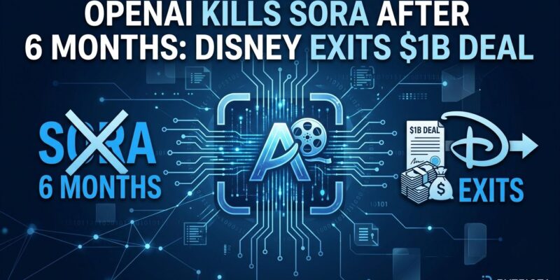 Featured image for OpenAI Kills Sora After 6 Months: Disney Exits $1B Deal