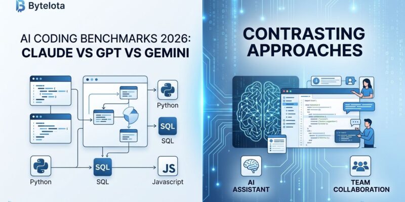 Featured image for AI Coding Benchmarks 2026: Claude vs GPT vs Gemini