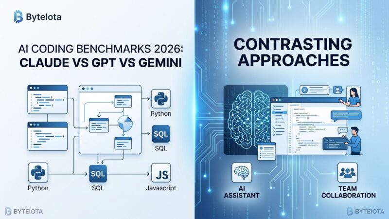 Featured image for AI Coding Benchmarks 2026: Claude vs GPT vs Gemini