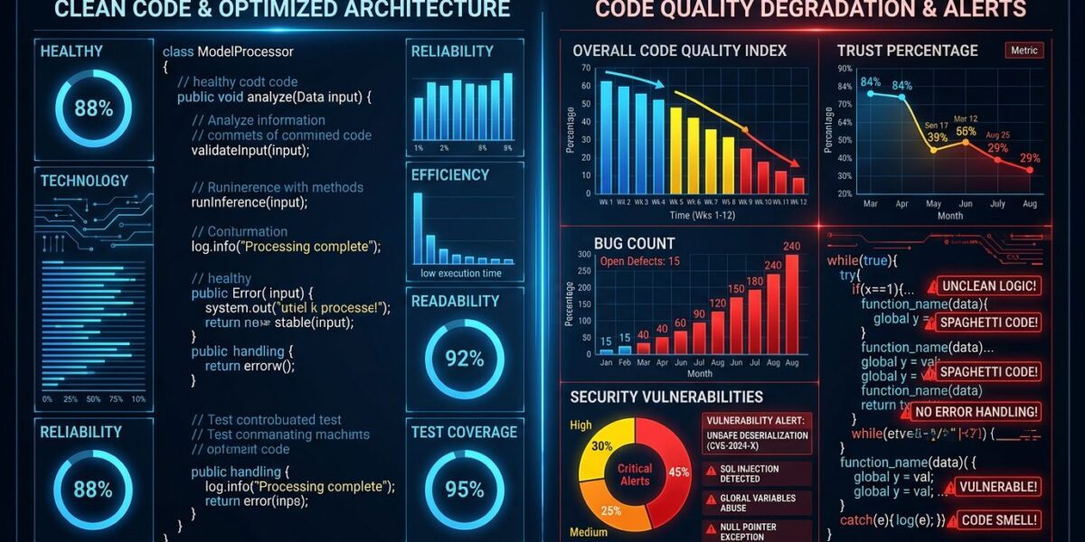 AI Code Quality Crisis: 84% Use It, 29% Trust It | byteiota