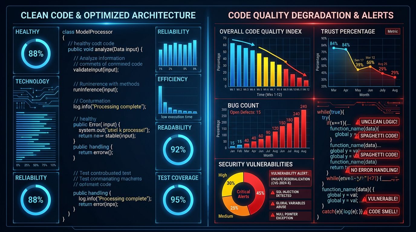 AI Code Quality Crisis: 84% Use It, 29% Trust It | byteiota