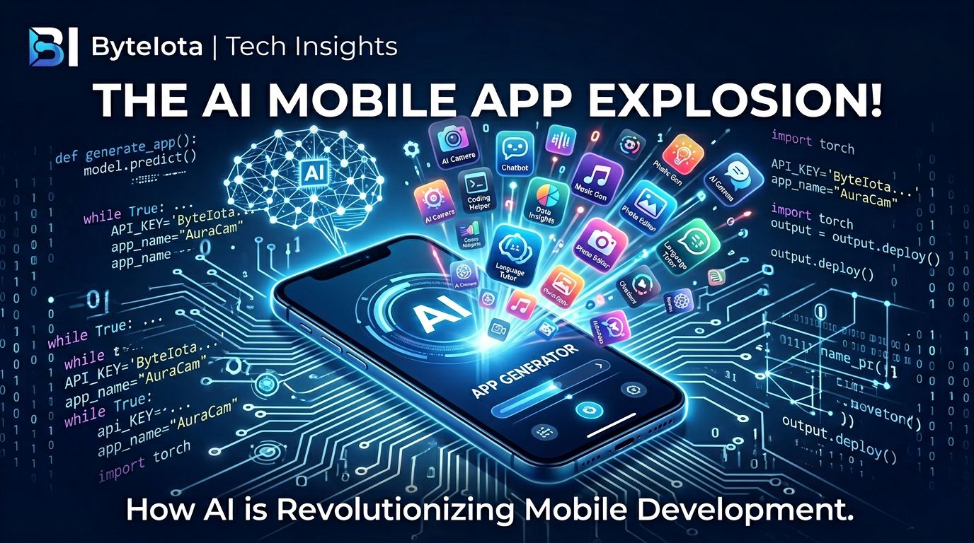App Store Releases Surge 104% YoY: AI Tools Reshape Development | byteiota