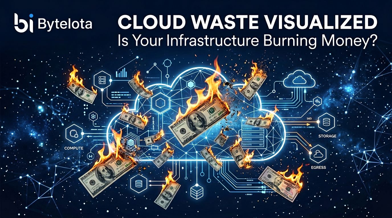 Open Python Idle Cloud Waste Hits $100B in 2026: Where Money Burns | byteiota