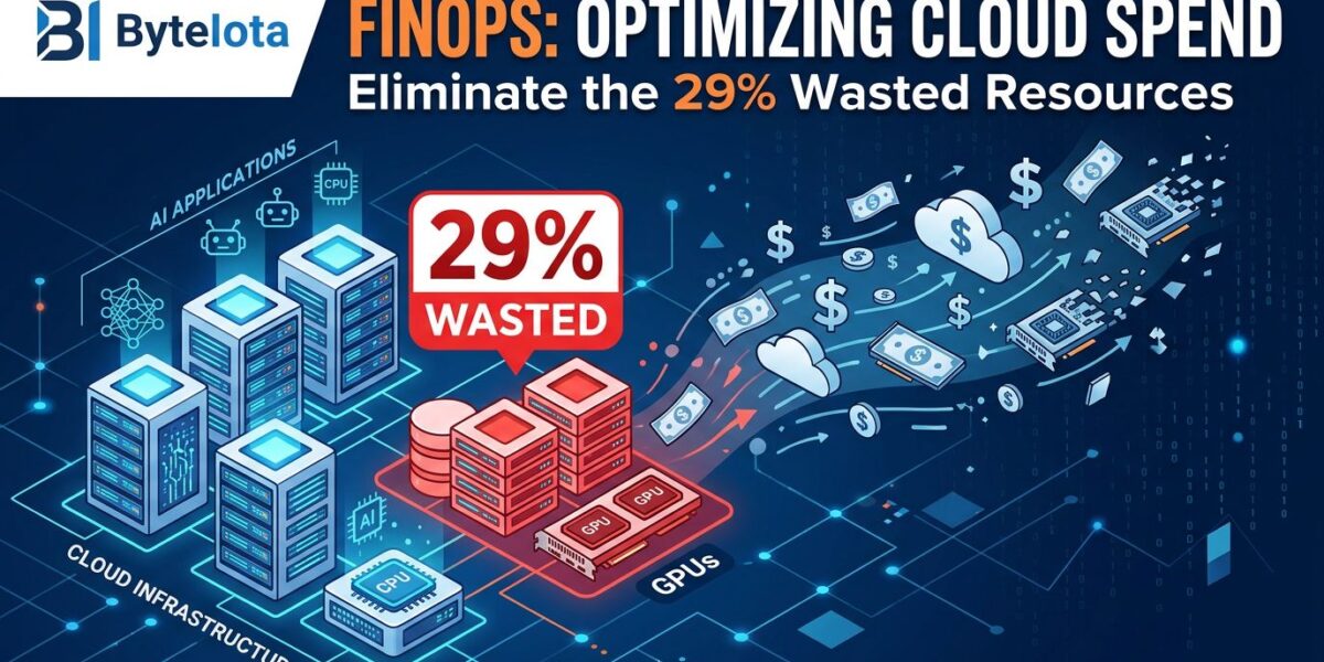 Open Python Idle Cloud Waste Hits 29% in 2026: AI Breaks FinOps | byteiota