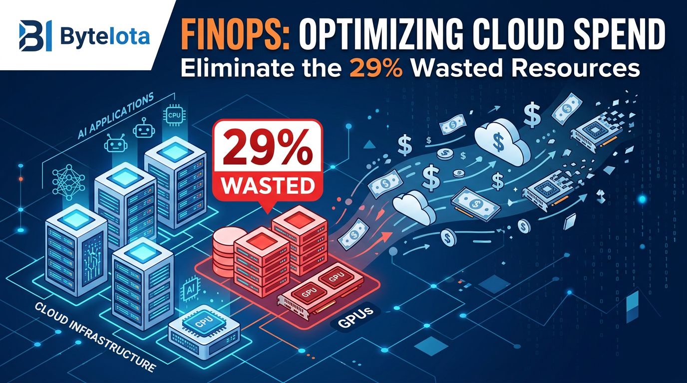 Open Python Idle Cloud Waste Hits 29% in 2026: AI Breaks FinOps | byteiota