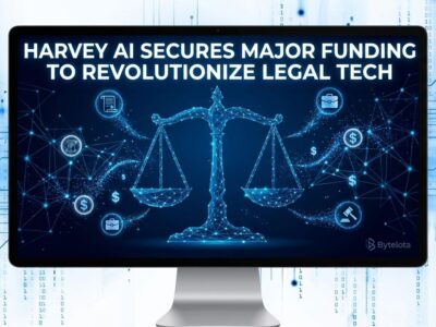 Harvey AI legal technology funding visualization showing Sequoia Capital triple-down investment strategy