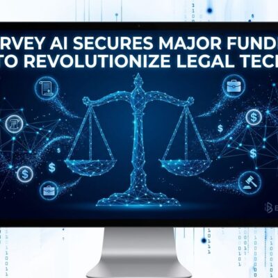 Harvey AI legal technology funding visualization showing Sequoia Capital triple-down investment strategy