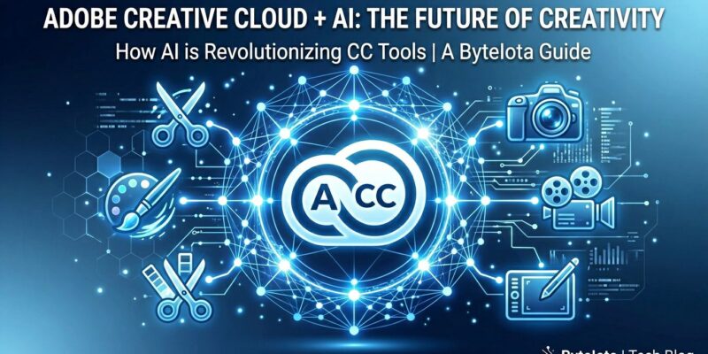 Adobe Firefly AI Assistant with Creative Cloud tools and AI neural network connections