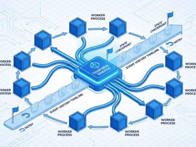 Temporal workflow orchestration architecture