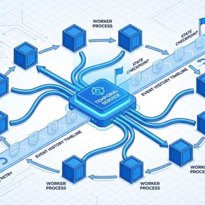 Temporal workflow orchestration architecture