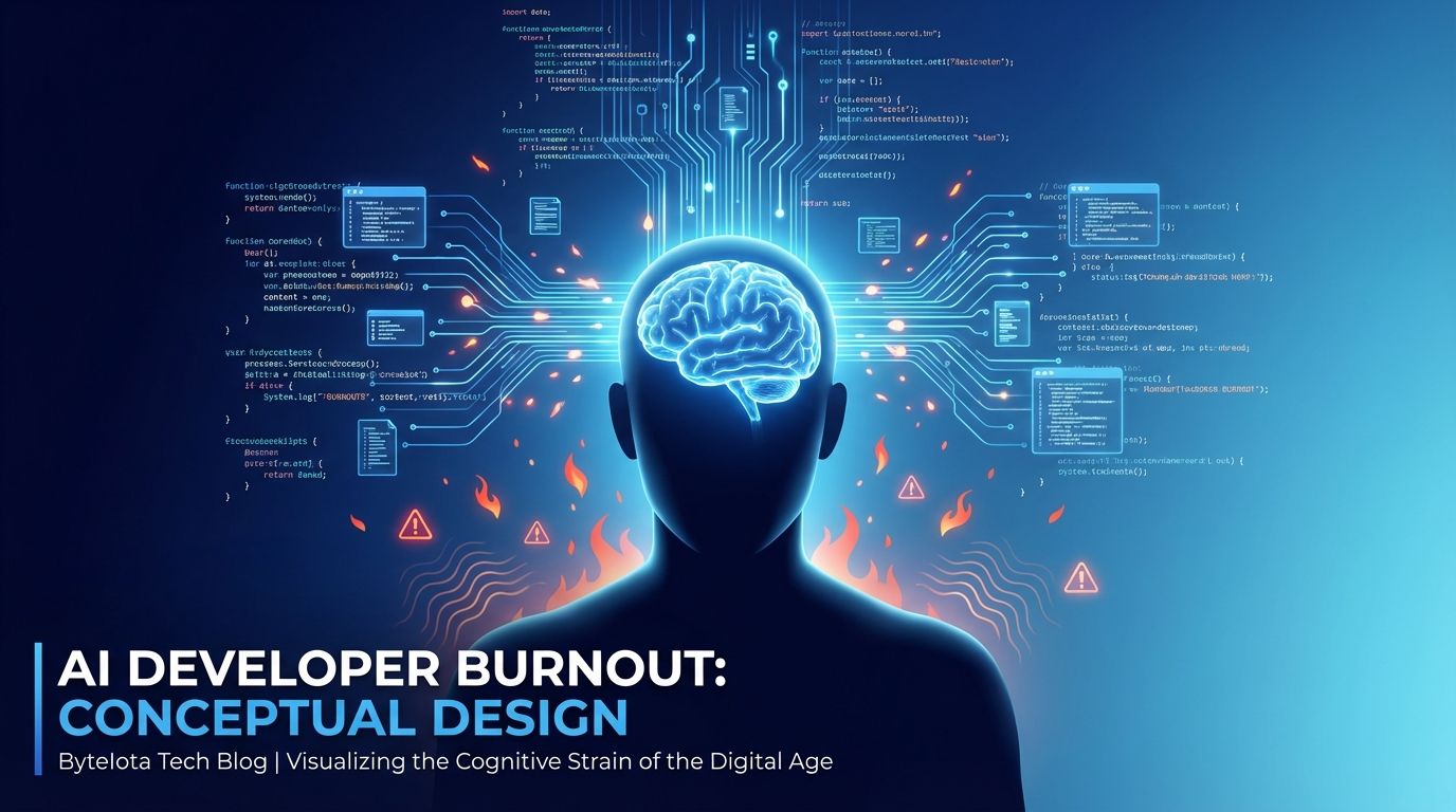 AI Burnout: Developers Using AI Tools Burn Out First | byteiota