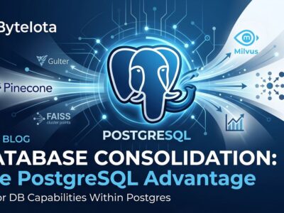 PostgreSQL absorbing vector databases - database consolidation 2026