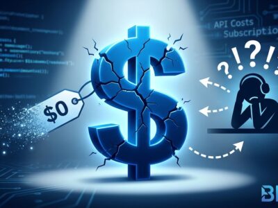 Conceptual visualization of AI coding tools pricing crisis