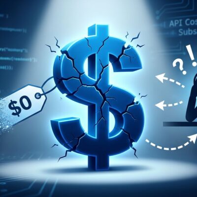 Conceptual visualization of AI coding tools pricing crisis