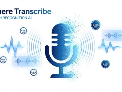 Cohere Transcribe speech recognition visualization