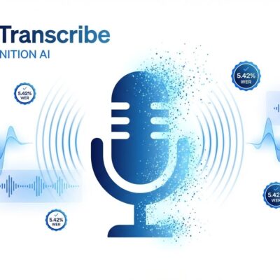 Cohere Transcribe speech recognition visualization