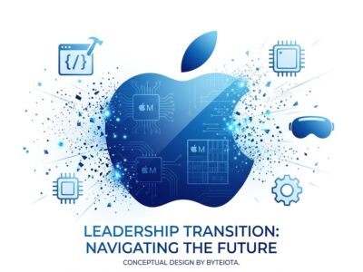 Apple CEO John Ternus hardware engineering leadership transition illustration