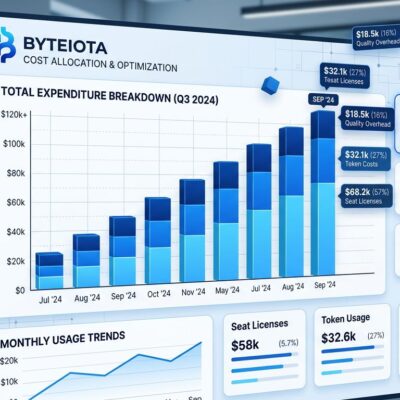 Cost breakdown showing AI coding tools pricing layers
