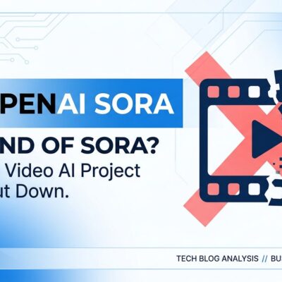 OpenAI Sora AI video generation shutdown visualization showing failed economics and product closure