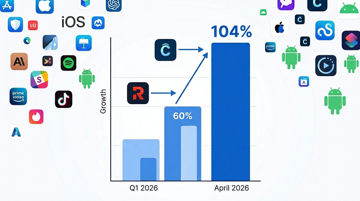 App Store Surge: AI Tools Spark 104% App Boom | byteiota