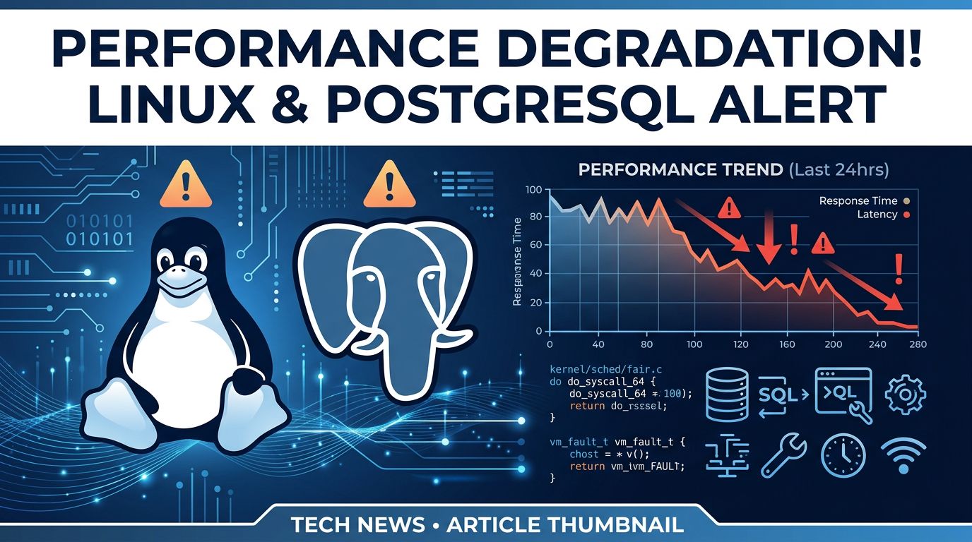 PostgreSQL Performance Halved on Linux 7.0—The Fix | byteiota