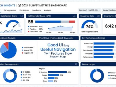Developer survey data visualization