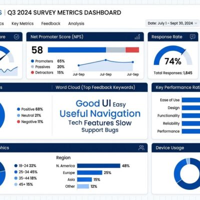 Developer survey data visualization