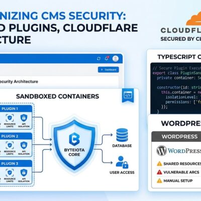 Cloudflare EmDash WordPress alternative plugin security