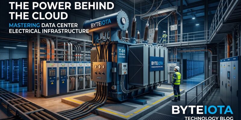 Power transformer equipment in data center facility